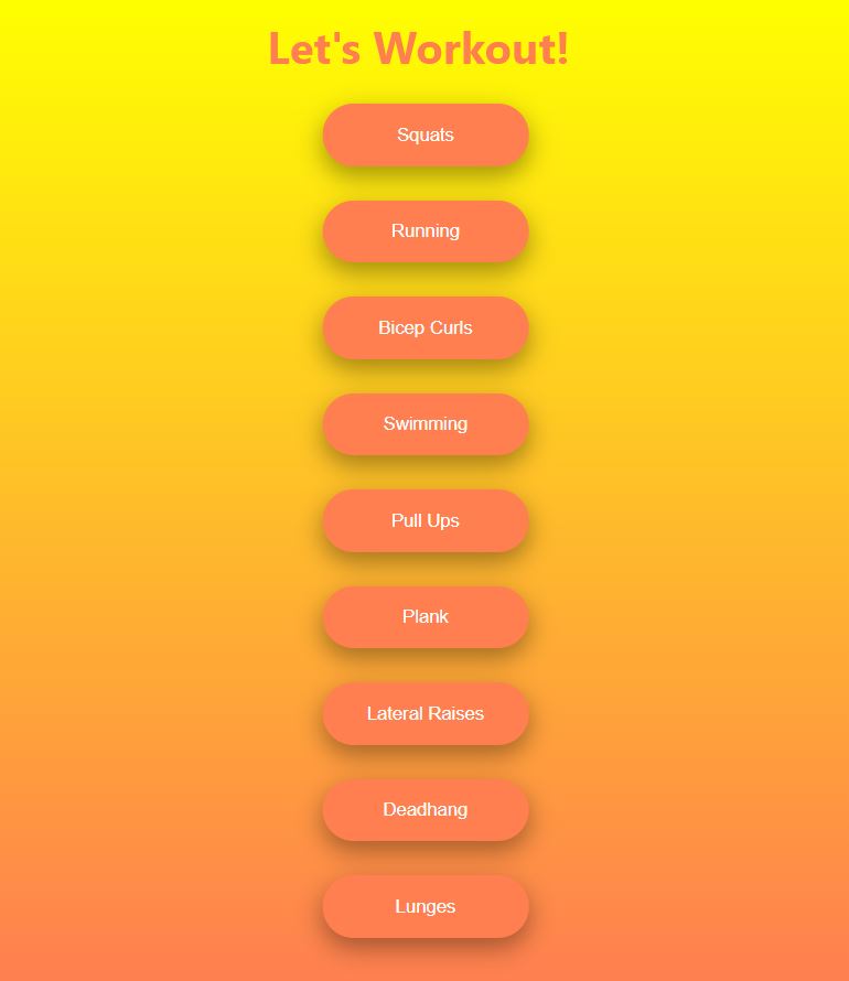 App layout designs