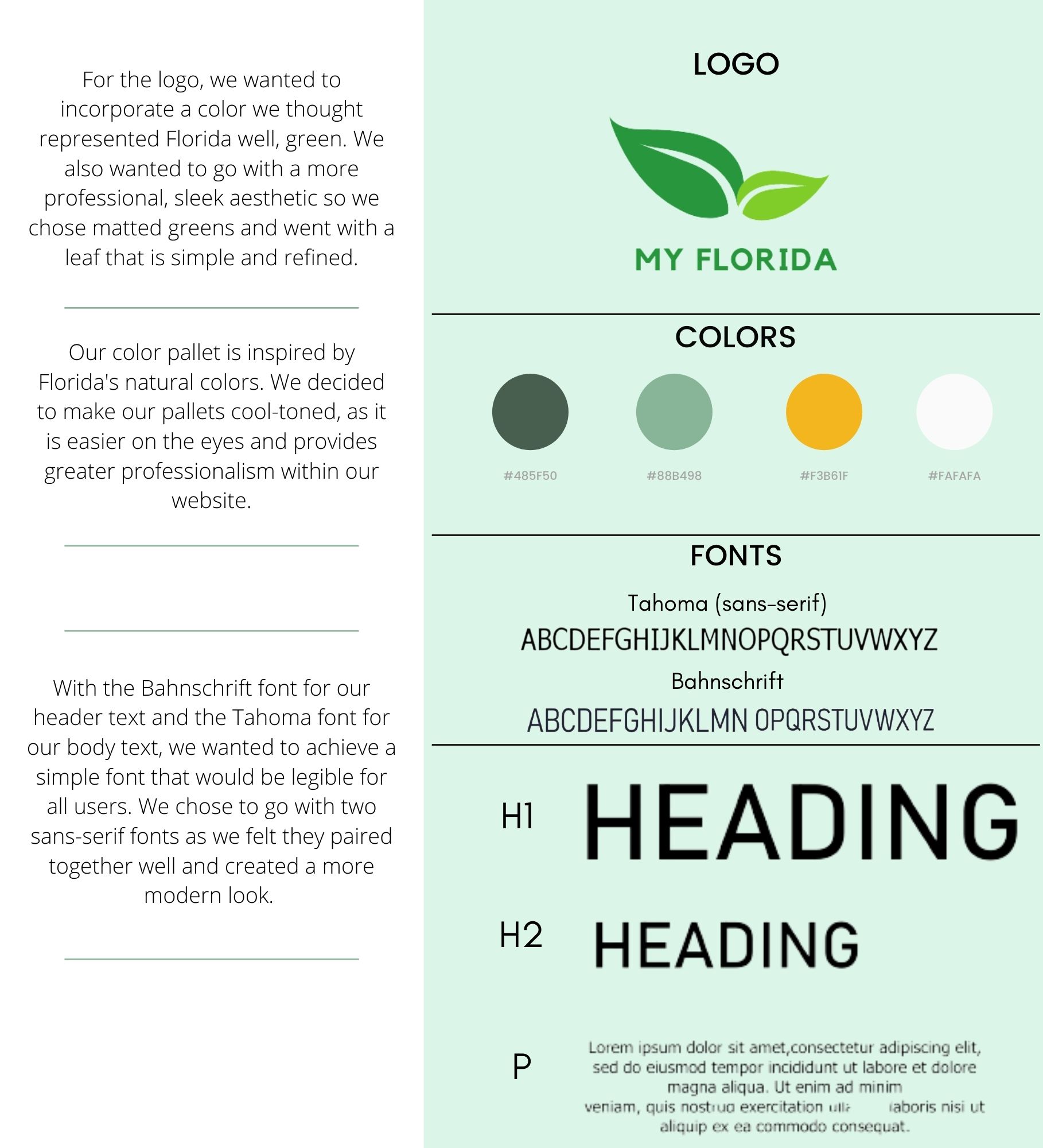 A style guide for MyFlorida.com