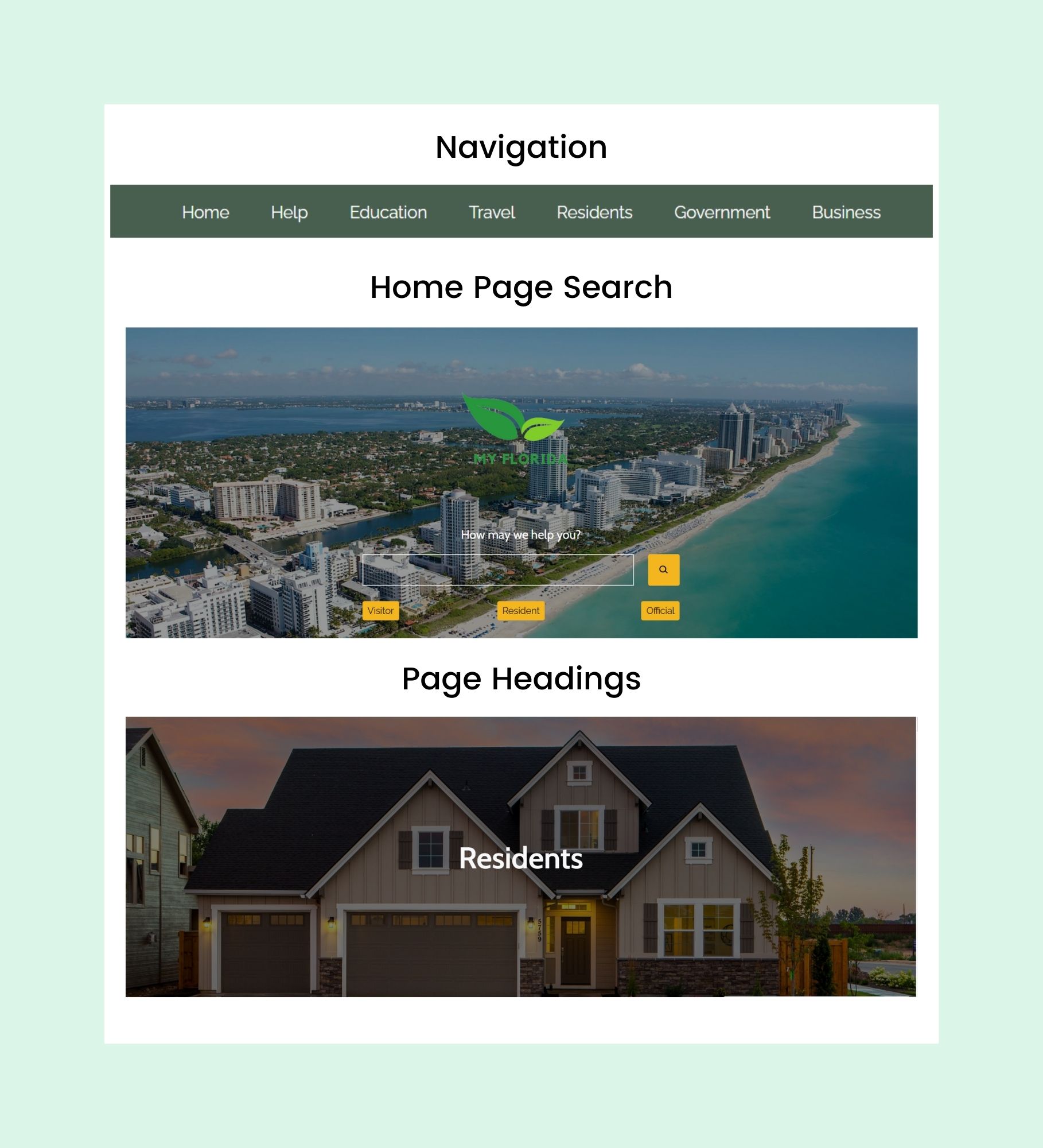 A style guide for MyFlorida.com